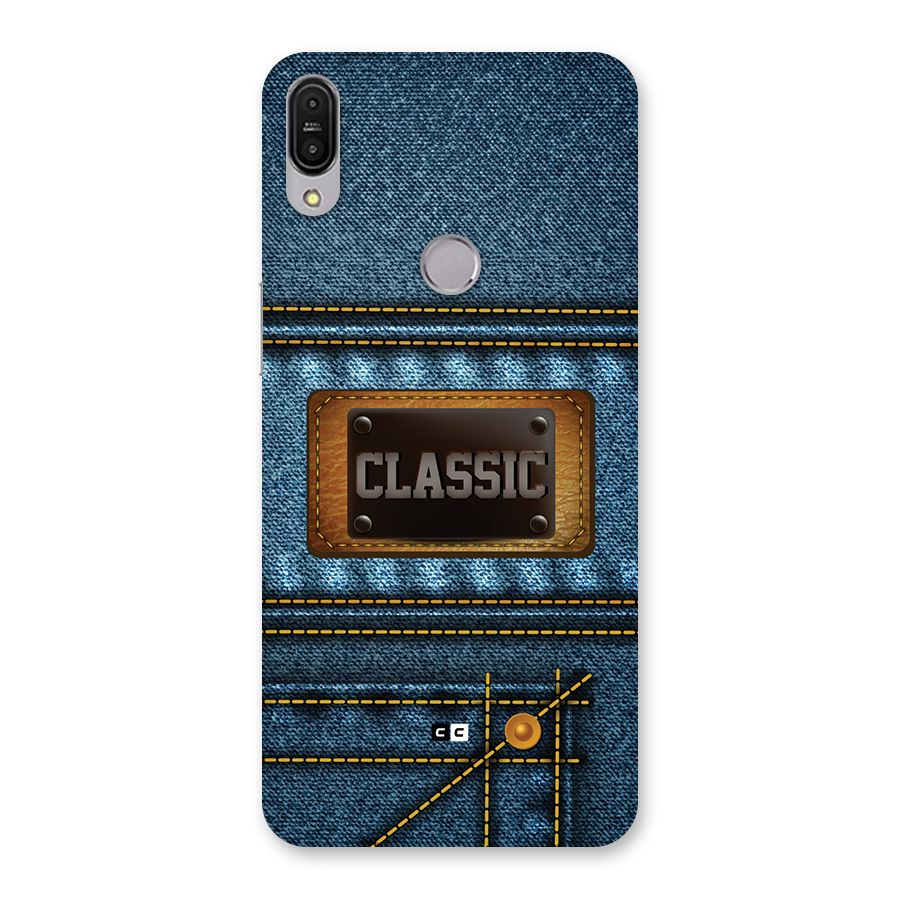 Classic Denim Back Case for Zenfone Max Pro M1