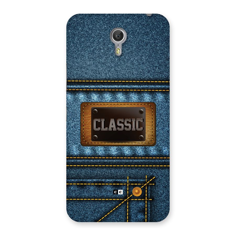 Classic Denim Back Case for Zuk Z1