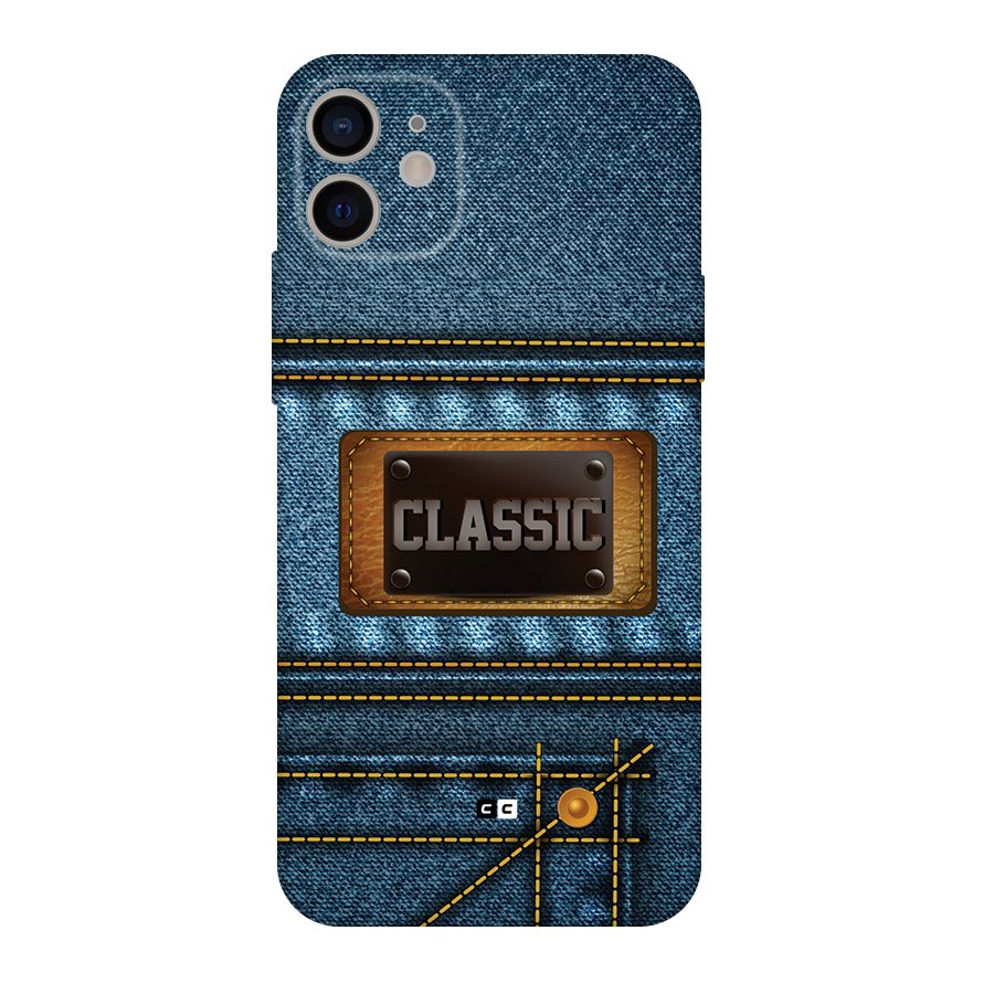 Classic Denim Back Case for iPhone 11