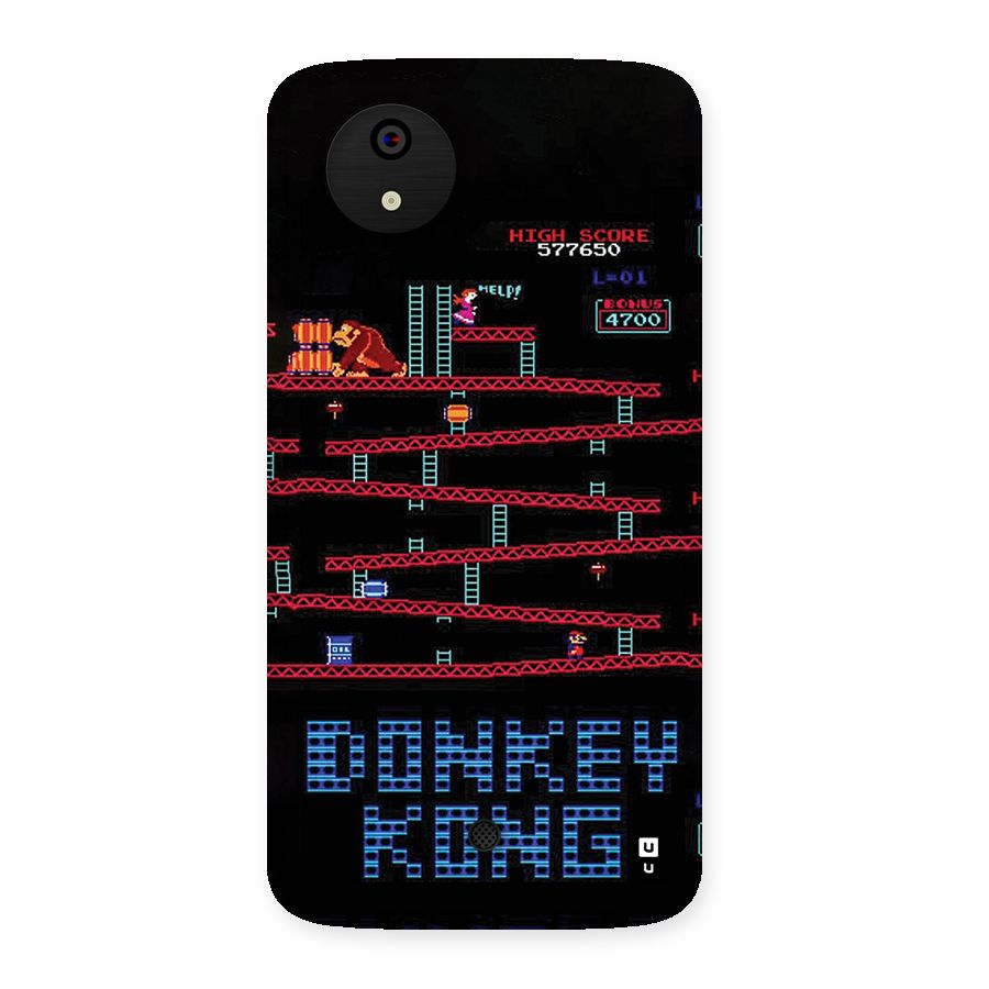 Classic Gorilla Game Back Case for Canvas A1  AQ4501