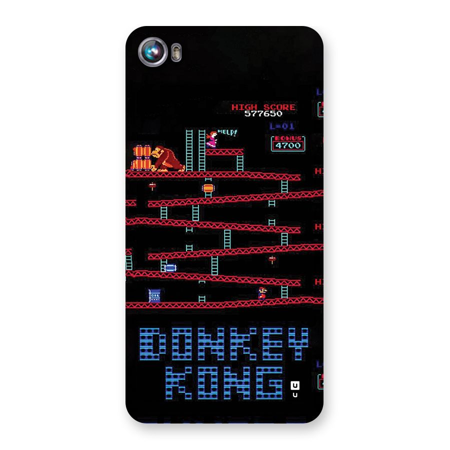 Classic Gorilla Game Back Case for Canvas Fire 4 (A107)