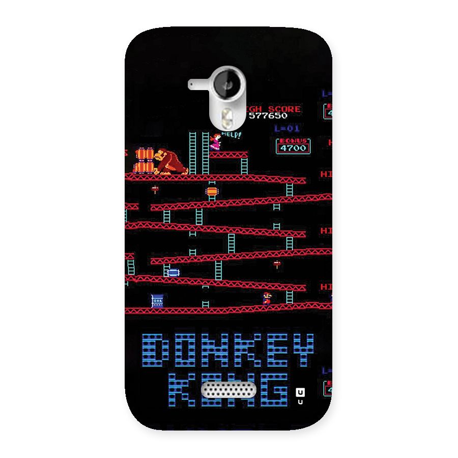 Classic Gorilla Game Back Case for Canvas HD A116