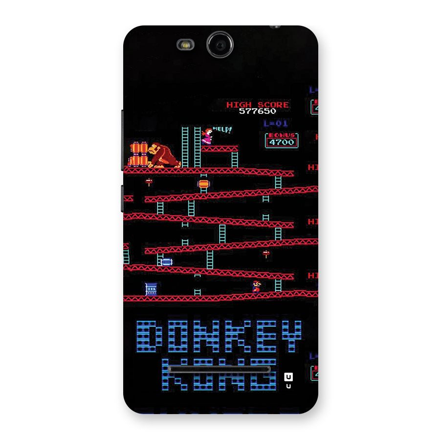 Classic Gorilla Game Back Case for Canvas Juice 3 Q392