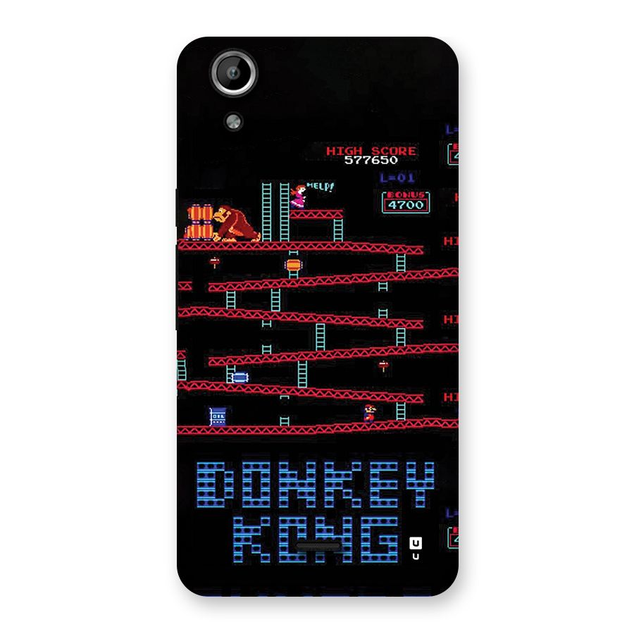 Classic Gorilla Game Back Case for Canvas Selfie Lens Q345