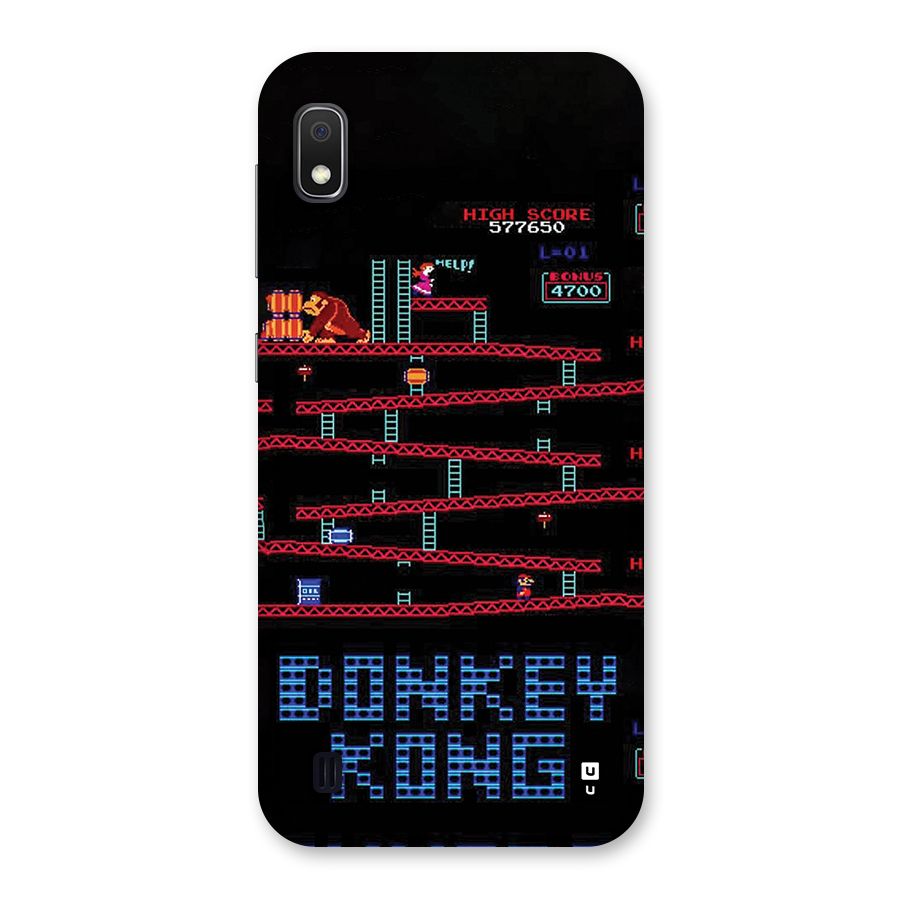 Classic Gorilla Game Back Case for Galaxy A10