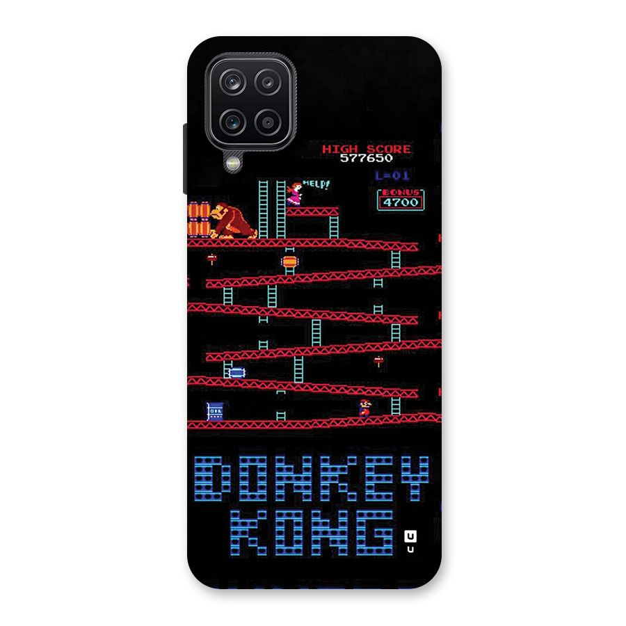Classic Gorilla Game Back Case for Galaxy A12