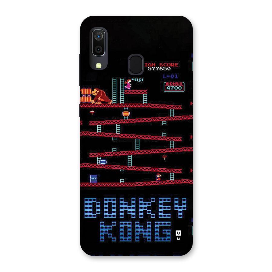 Classic Gorilla Game Back Case for Galaxy A20