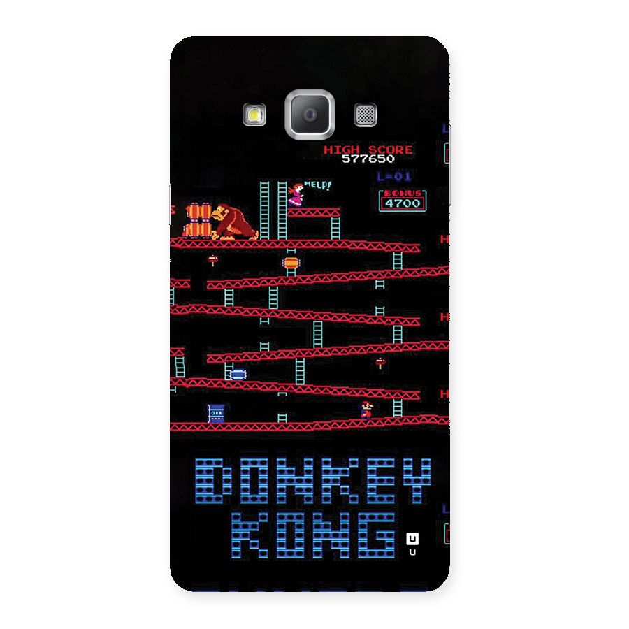 Classic Gorilla Game Back Case for Galaxy A7