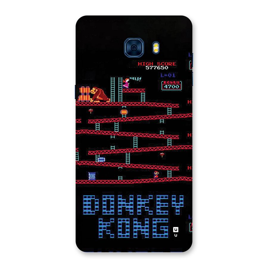 Classic Gorilla Game Back Case for Galaxy C7 Pro