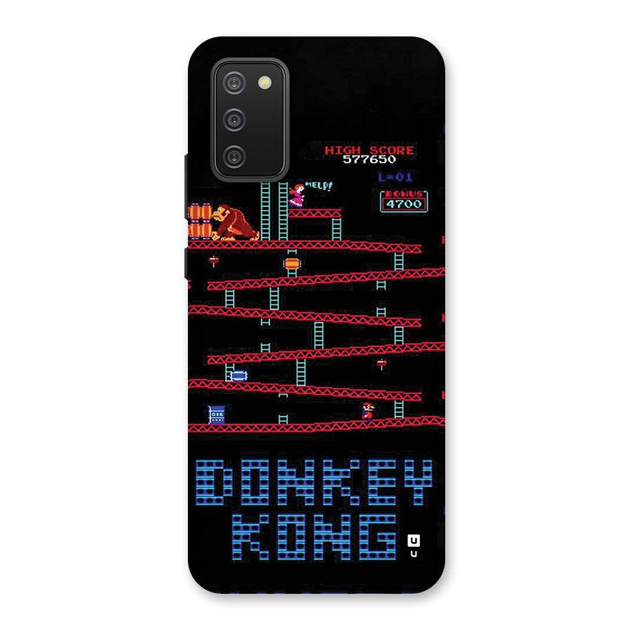 Classic Gorilla Game Back Case for Galaxy F02s