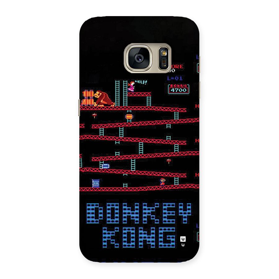 Classic Gorilla Game Back Case for Galaxy S7