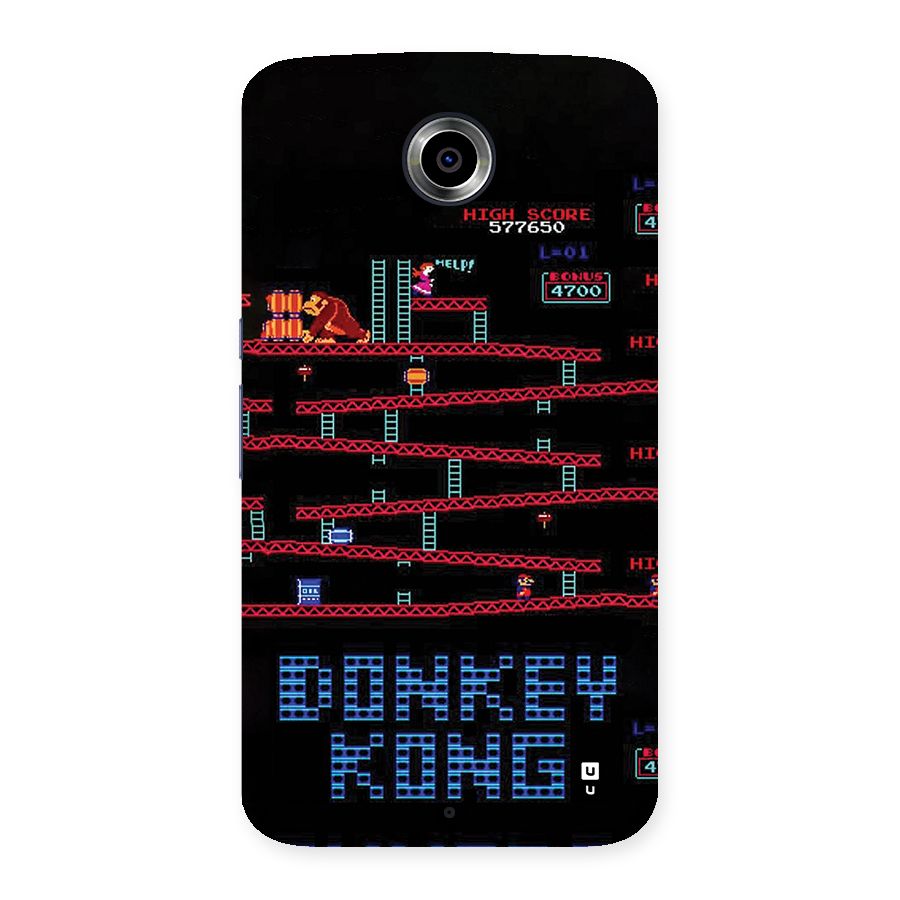 Classic Gorilla Game Back Case for Google Nexus 6