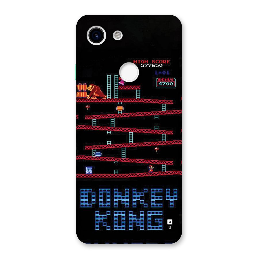 Classic Gorilla Game Back Case for Google Pixel 3