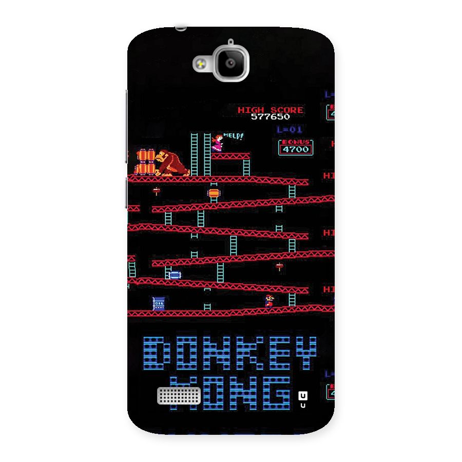 Classic Gorilla Game Back Case for Honor Holly