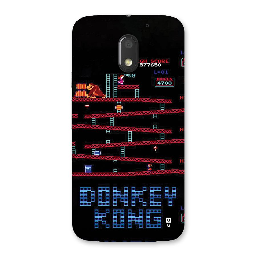 Classic Gorilla Game Back Case for Moto E3 Power