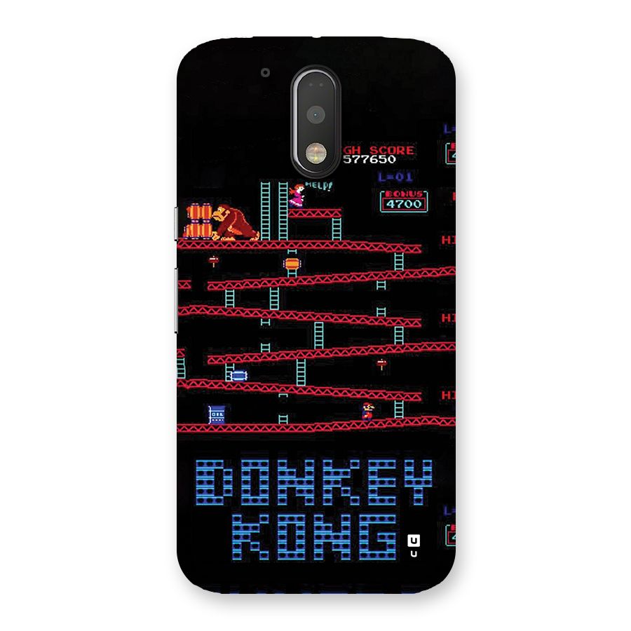 Classic Gorilla Game Back Case for Moto G4