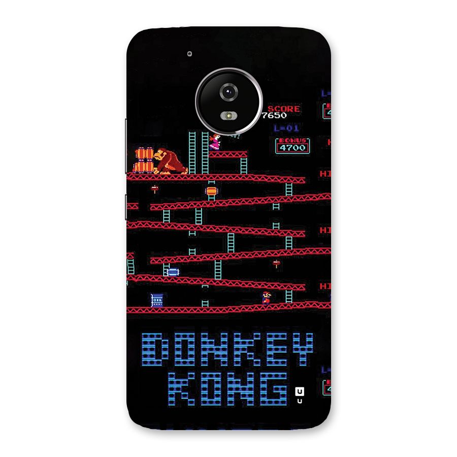 Classic Gorilla Game Back Case for Moto G5