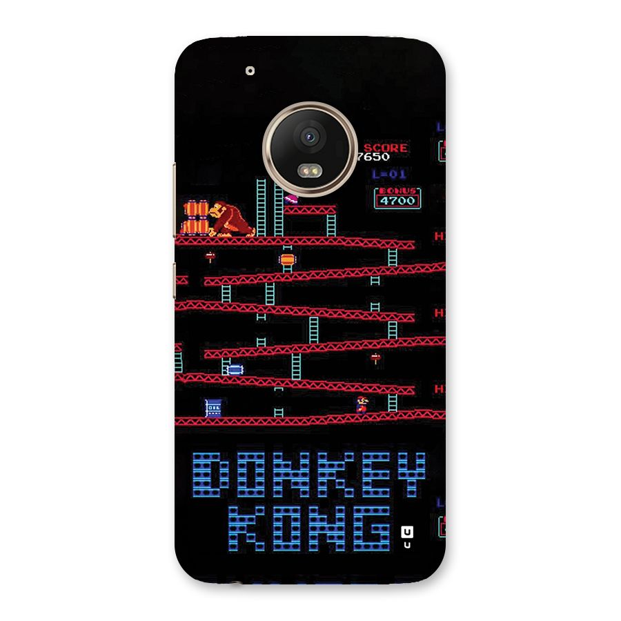 Classic Gorilla Game Back Case for Moto G5 Plus