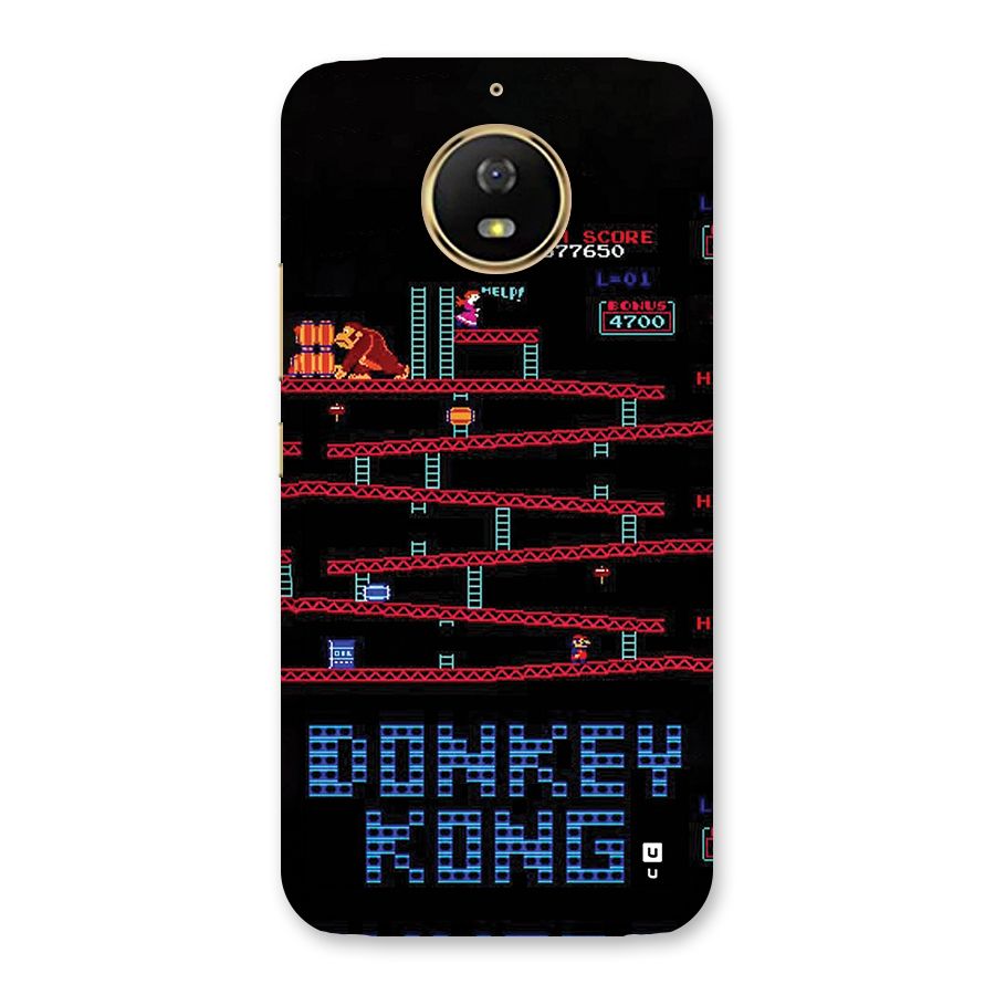 Classic Gorilla Game Back Case for Moto G5s