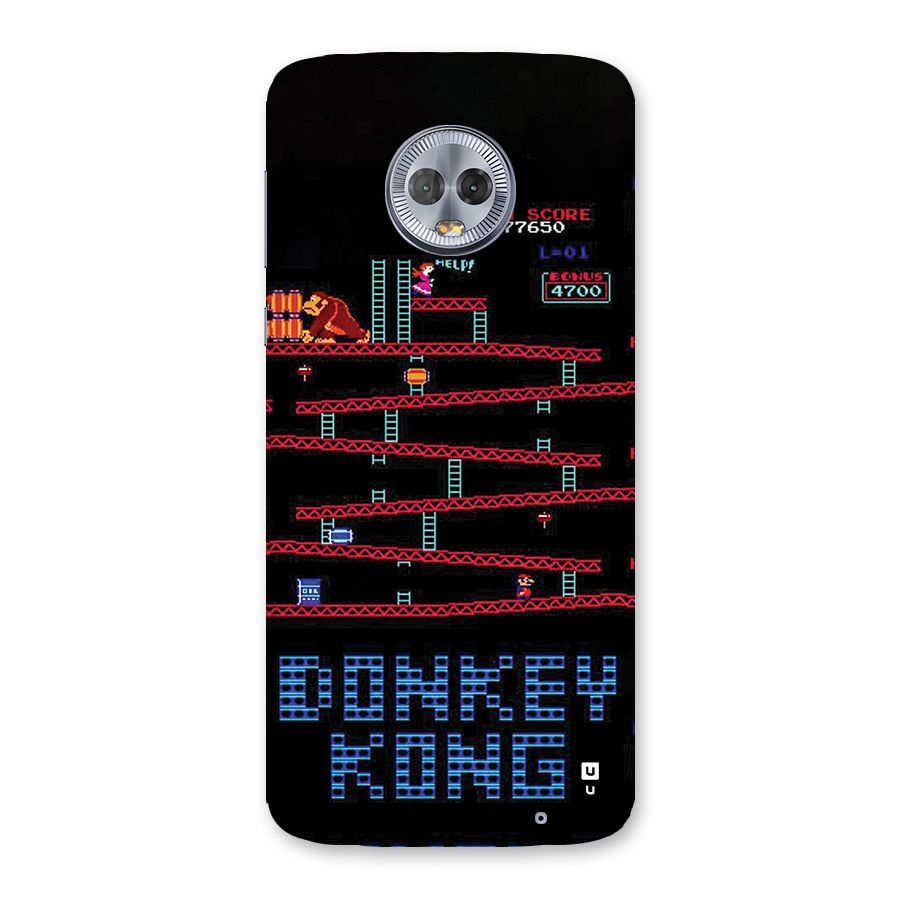 Classic Gorilla Game Back Case for Moto G6 Plus
