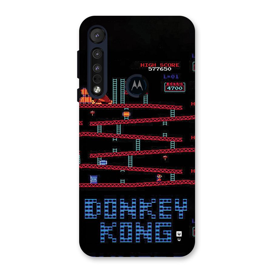 Classic Gorilla Game Back Case for Motorola One Macro
