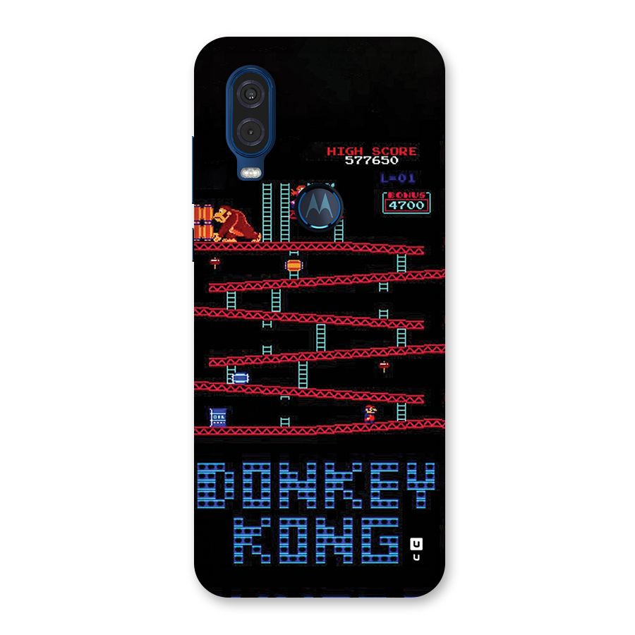 Classic Gorilla Game Back Case for Motorola One Vision