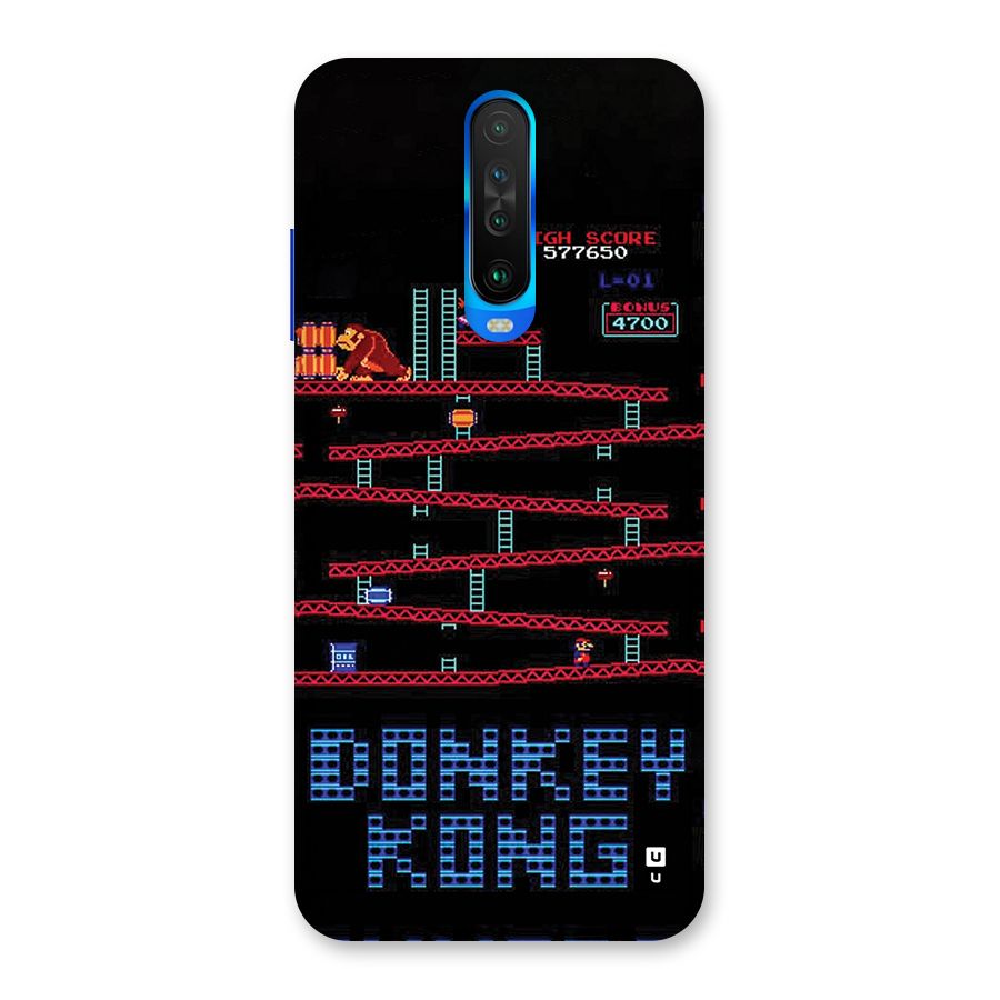 Classic Gorilla Game Back Case for Poco X2
