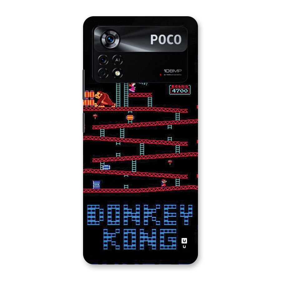 Classic Gorilla Game Back Case for Poco X4 Pro 5G