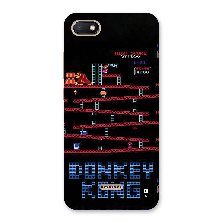 Classic Gorilla Game Back Case for Redmi 6A