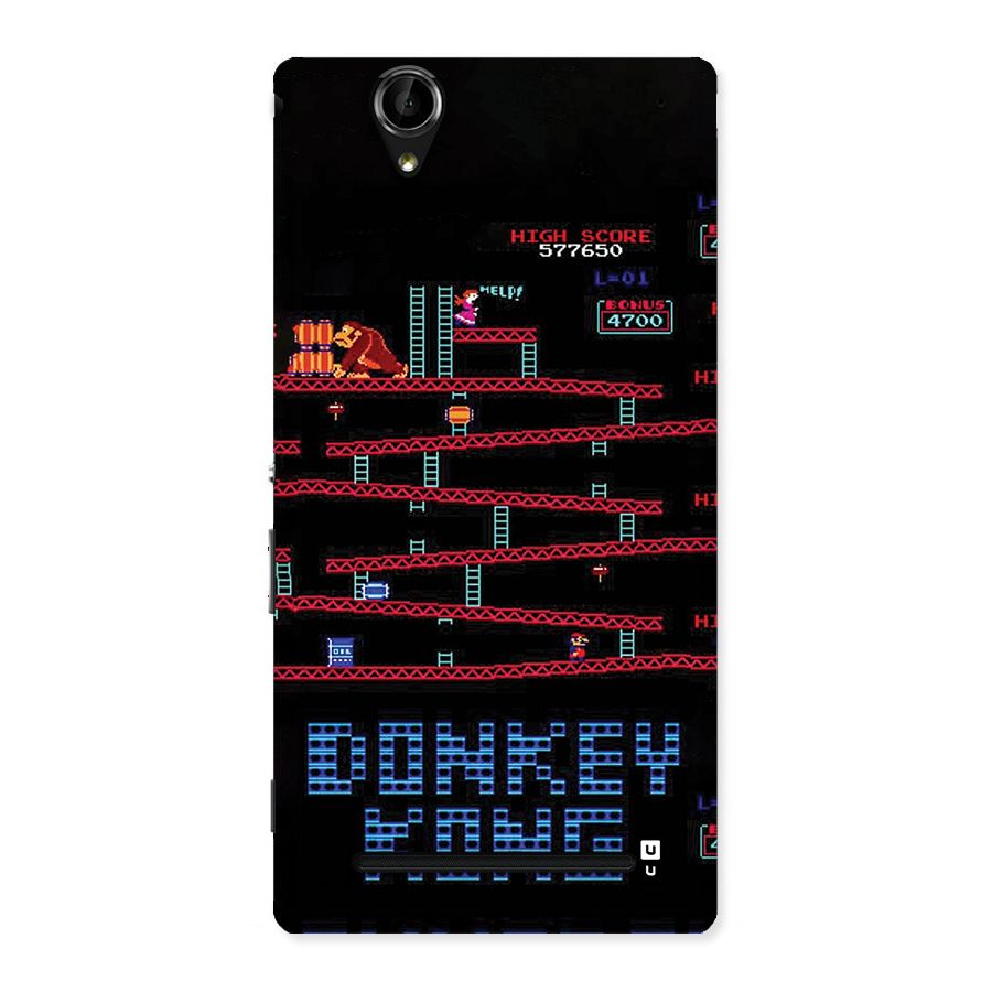 Classic Gorilla Game Back Case for Xperia T2
