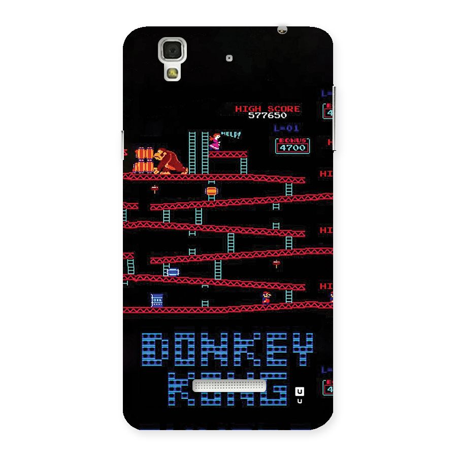 Classic Gorilla Game Back Case for Yureka