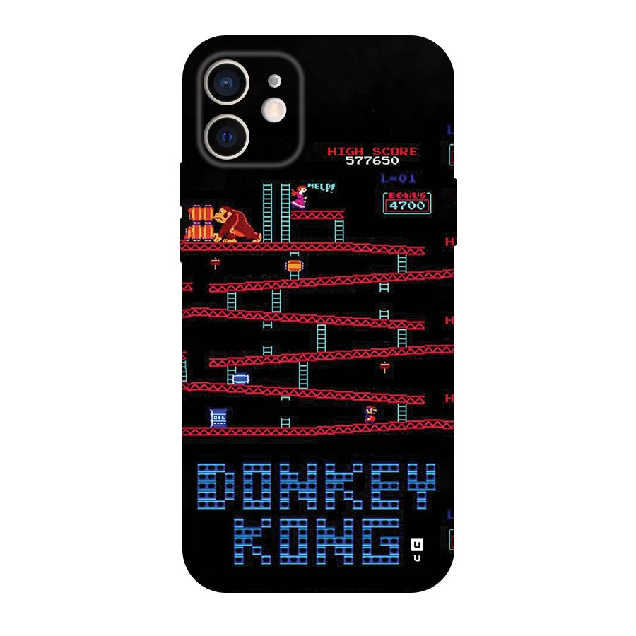 Classic Gorilla Game Back Case for iPhone 12