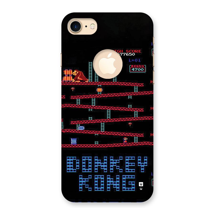 Classic Gorilla Game Back Case for iPhone 7 Logo Cut