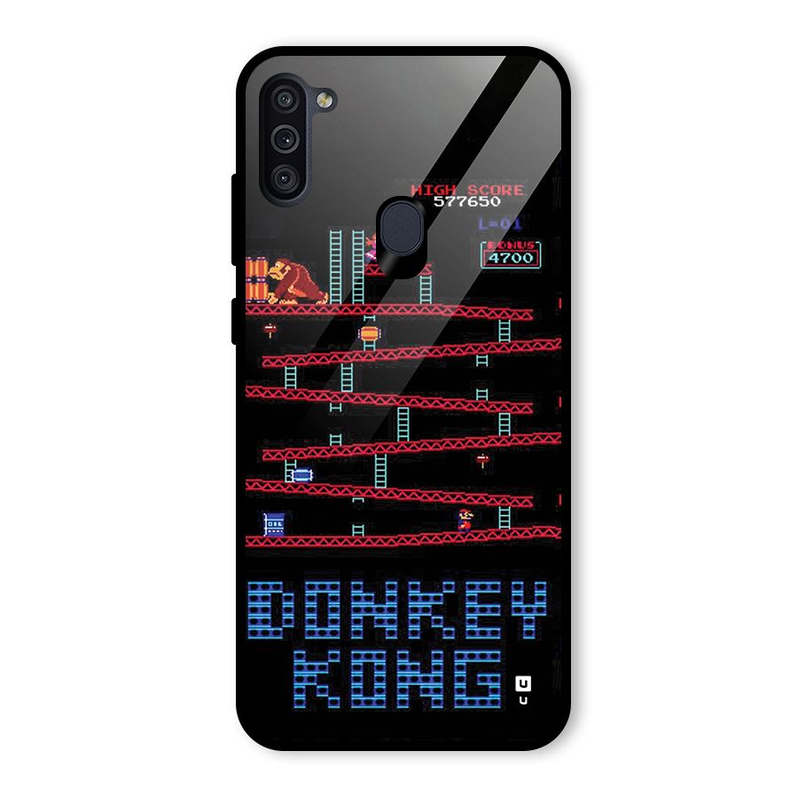 Classic Gorilla Game Glass Back Case for Galaxy M11