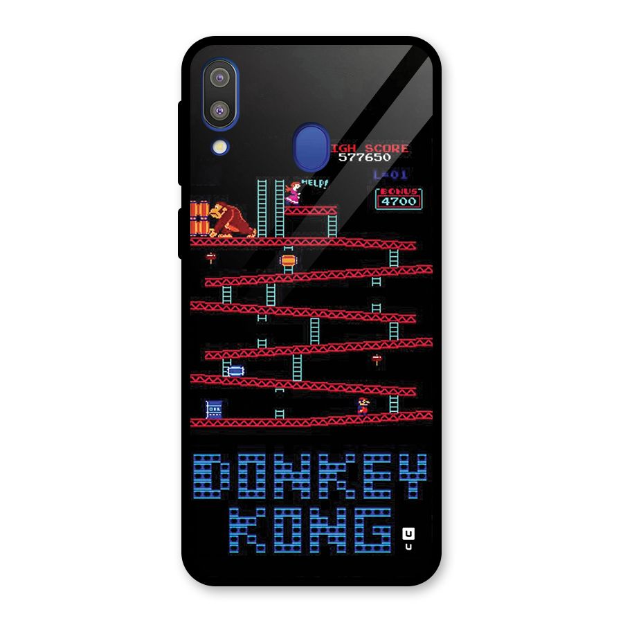 Classic Gorilla Game Glass Back Case for Galaxy M20
