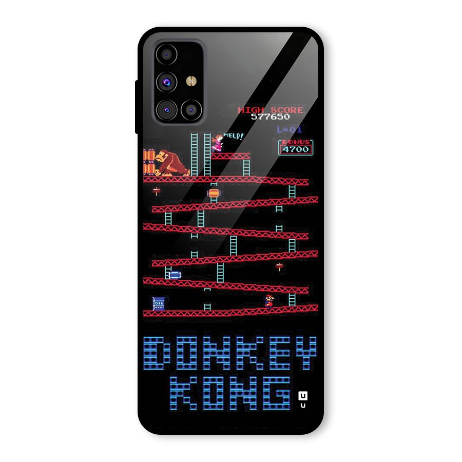 Classic Gorilla Game Glass Back Case for Galaxy M31s