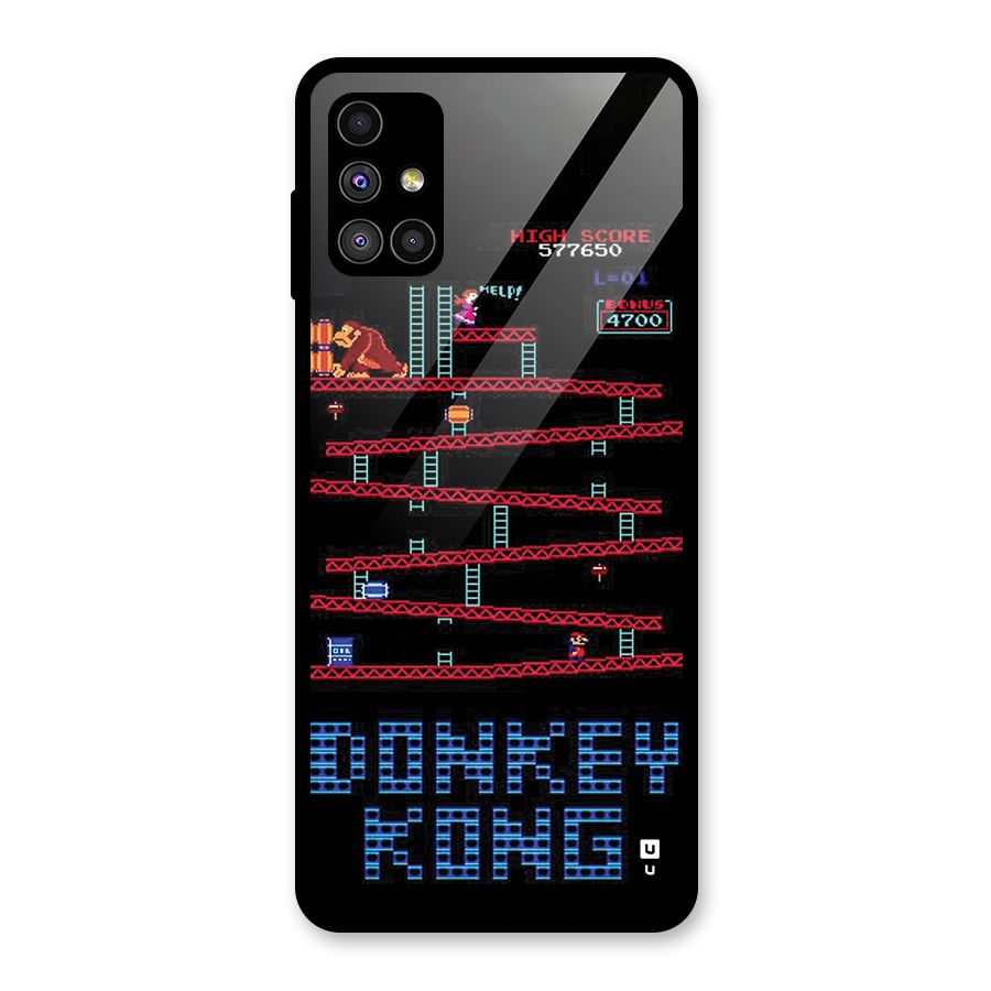 Classic Gorilla Game Glass Back Case for Galaxy M51