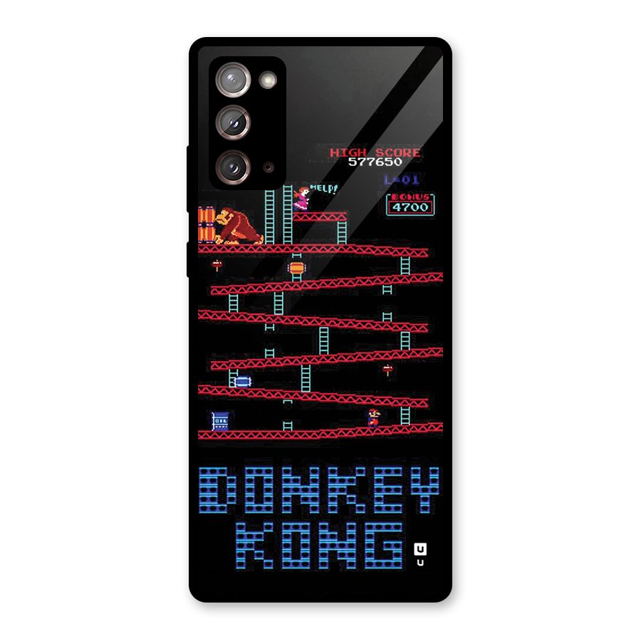 Classic Gorilla Game Glass Back Case for Galaxy Note 20