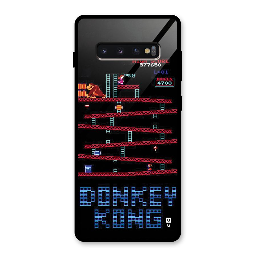 Classic Gorilla Game Glass Back Case for Galaxy S10 Plus