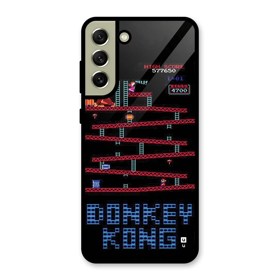 Classic Gorilla Game Glass Back Case for Galaxy S21 FE 5G
