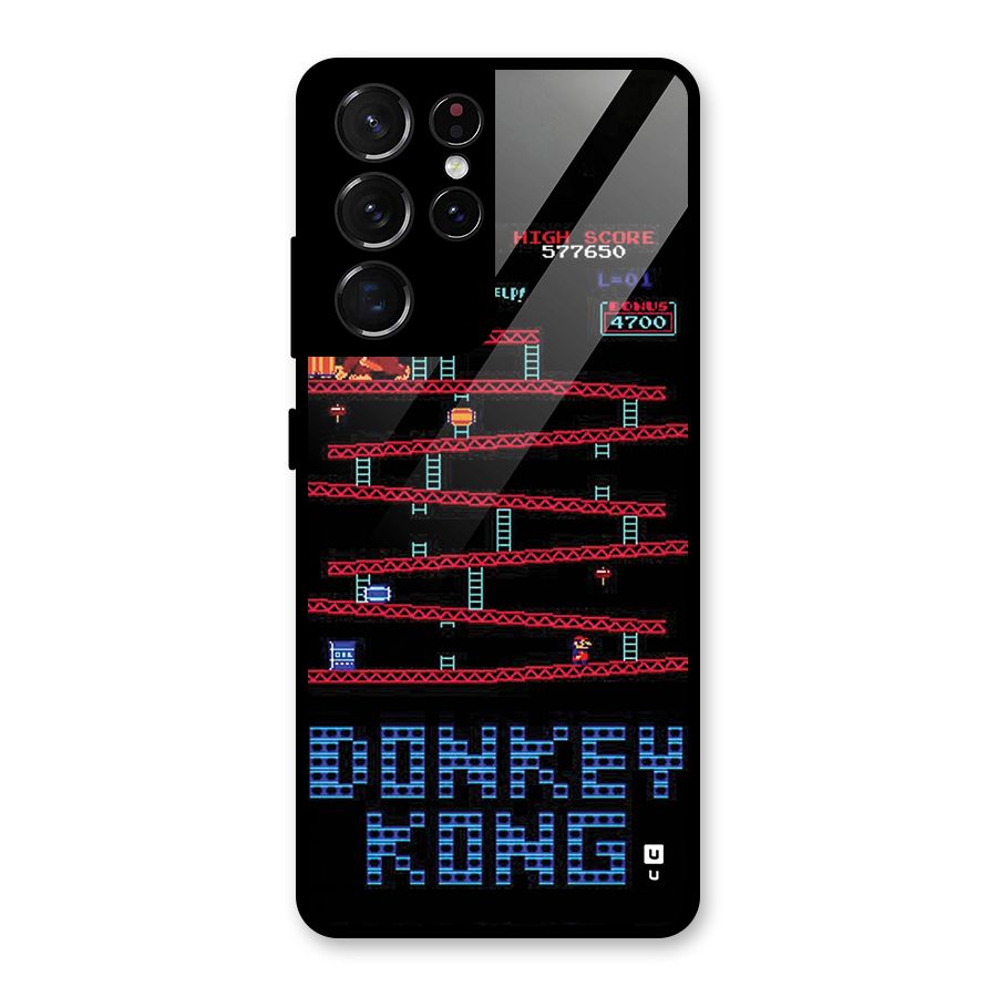 Classic Gorilla Game Glass Back Case for Galaxy S21 Ultra 5G