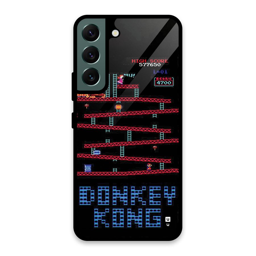 Classic Gorilla Game Glass Back Case for Galaxy S22 5G