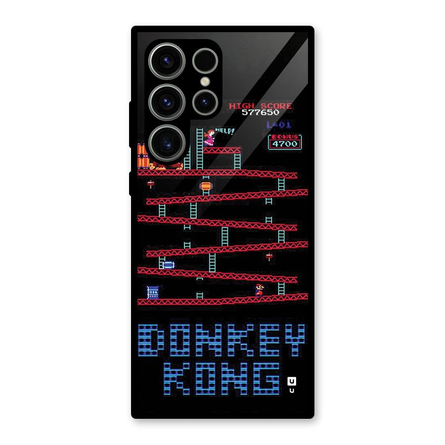 Classic Gorilla Game Glass Back Case for Galaxy S23 Ultra