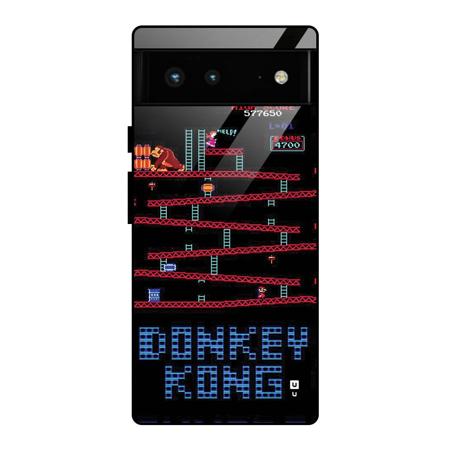 Classic Gorilla Game Glass Back Case for Google Pixel 6