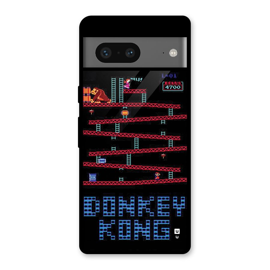 Classic Gorilla Game Glass Back Case for Google Pixel 7