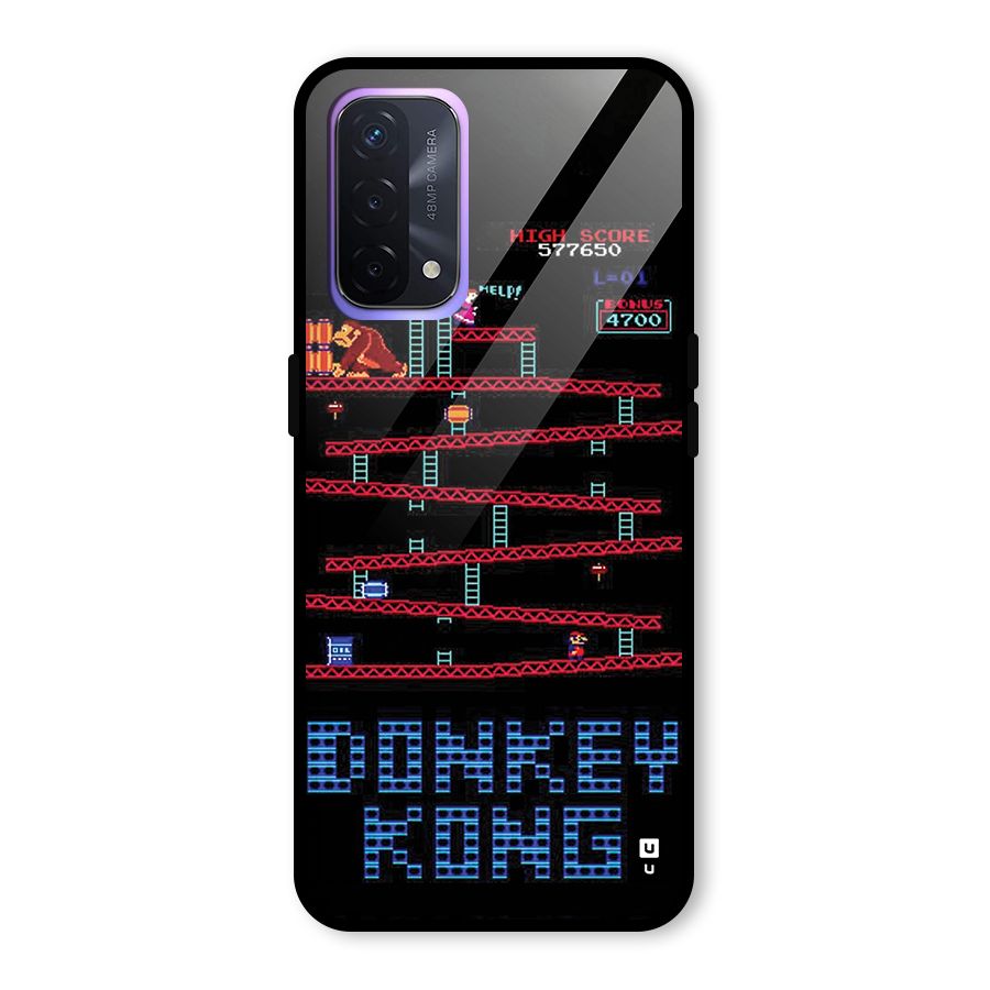 Classic Gorilla Game Glass Back Case for Oppo A74 5G