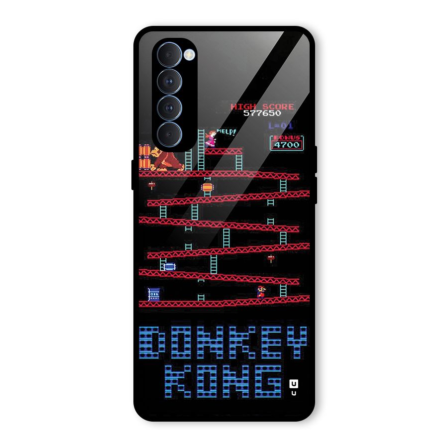Classic Gorilla Game Glass Back Case for Oppo Reno4 Pro
