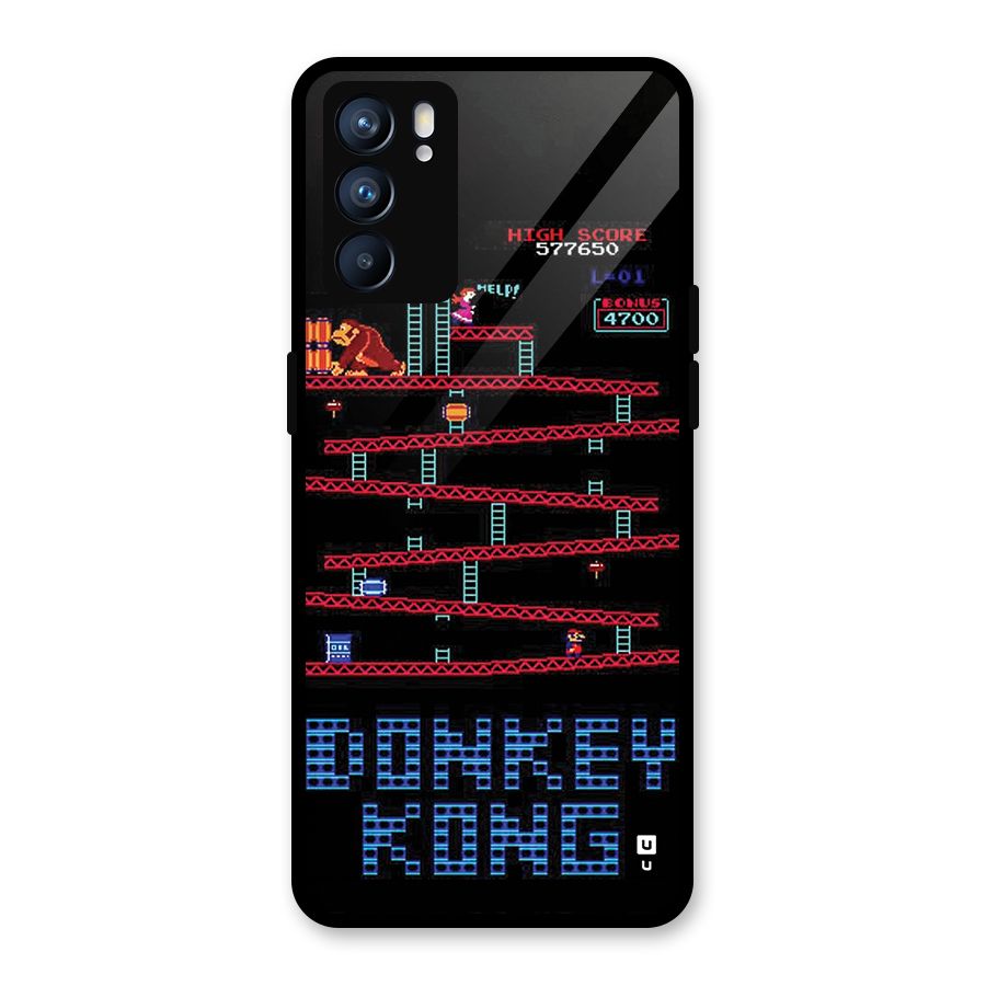 Classic Gorilla Game Glass Back Case for Oppo Reno6 5G
