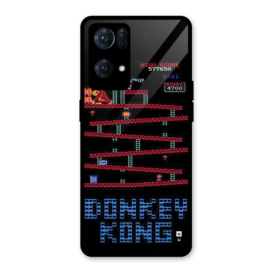 Classic Gorilla Game Glass Back Case for Oppo Reno7 Pro 5G