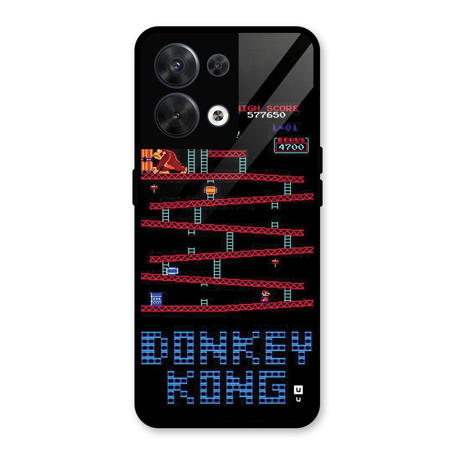 Classic Gorilla Game Glass Back Case for Oppo Reno8 5G